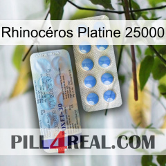 Rhinocéros Platine 25000 39